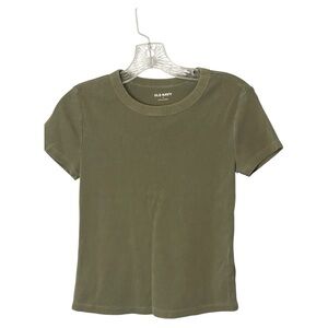 Old Navy Olive Green Short Sleeve Tee
